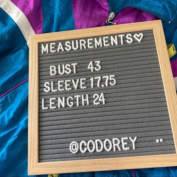 Vintage 80s 90s Track Jacket EUC Petite Medium - Picture 7 of 7